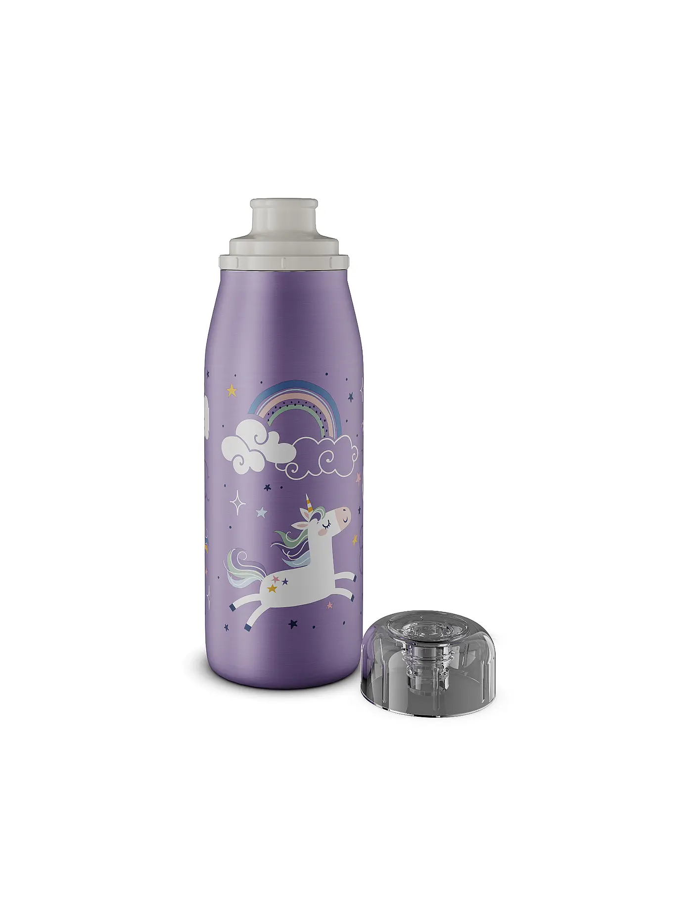 ALFI | Isolierflasche - Thermosflasche Kids 0,35l Crazy Dinos | lila